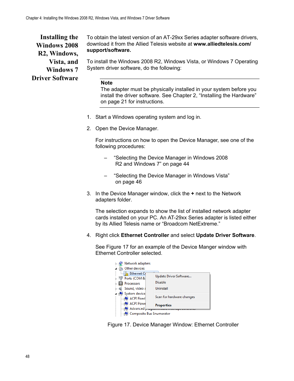 Allied Telesis AT-2972T/2 User Manual | Page 48 / 140