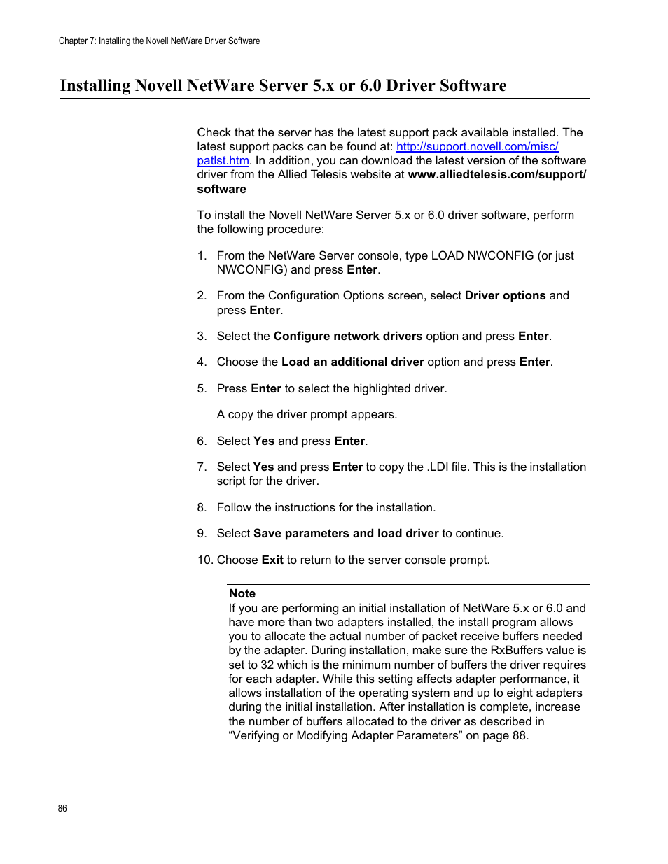Allied Telesis AT-2972T/2 User Manual | Page 86 / 140