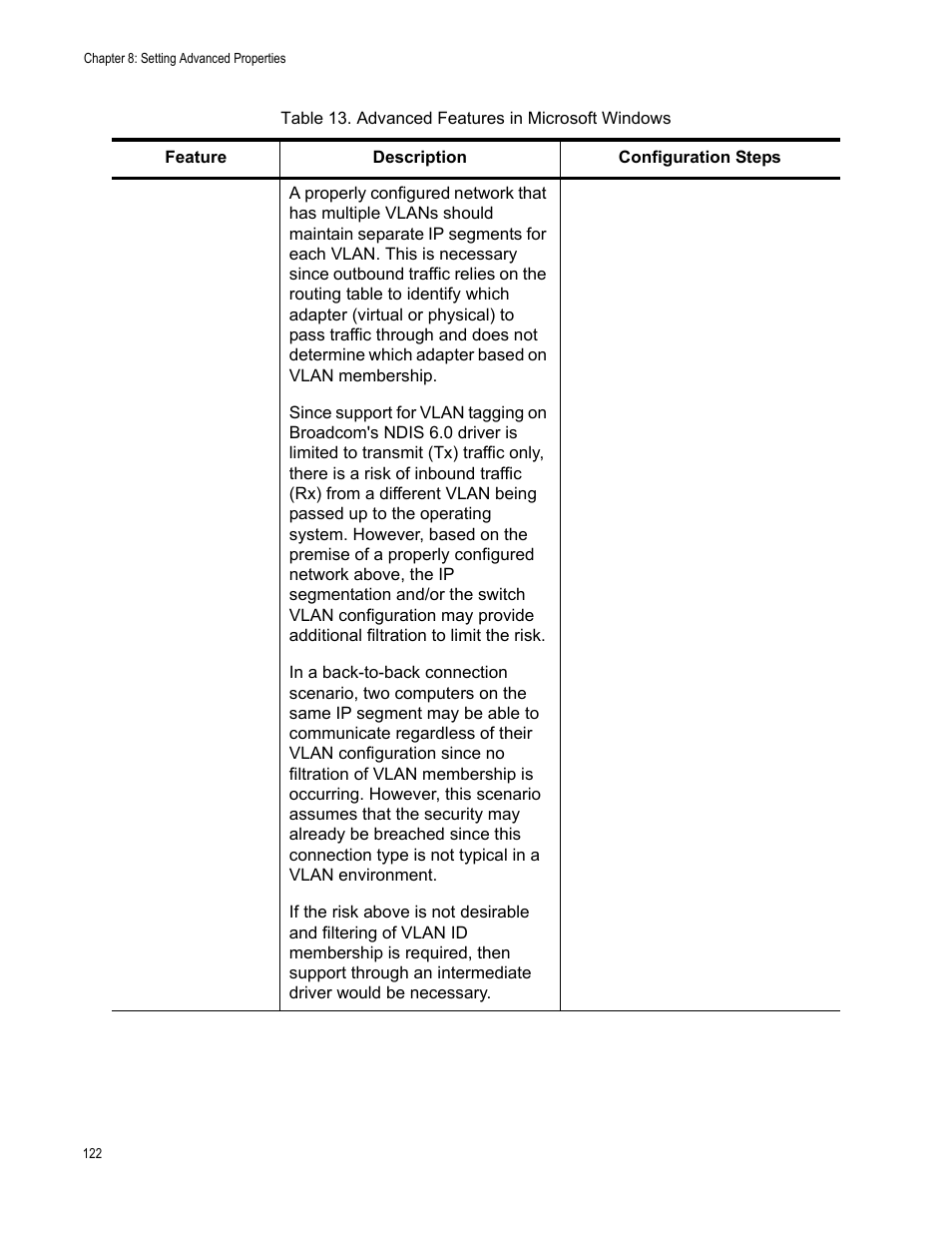 Allied Telesis NetExtreme II Adapters User Manual | Page 122 / 178