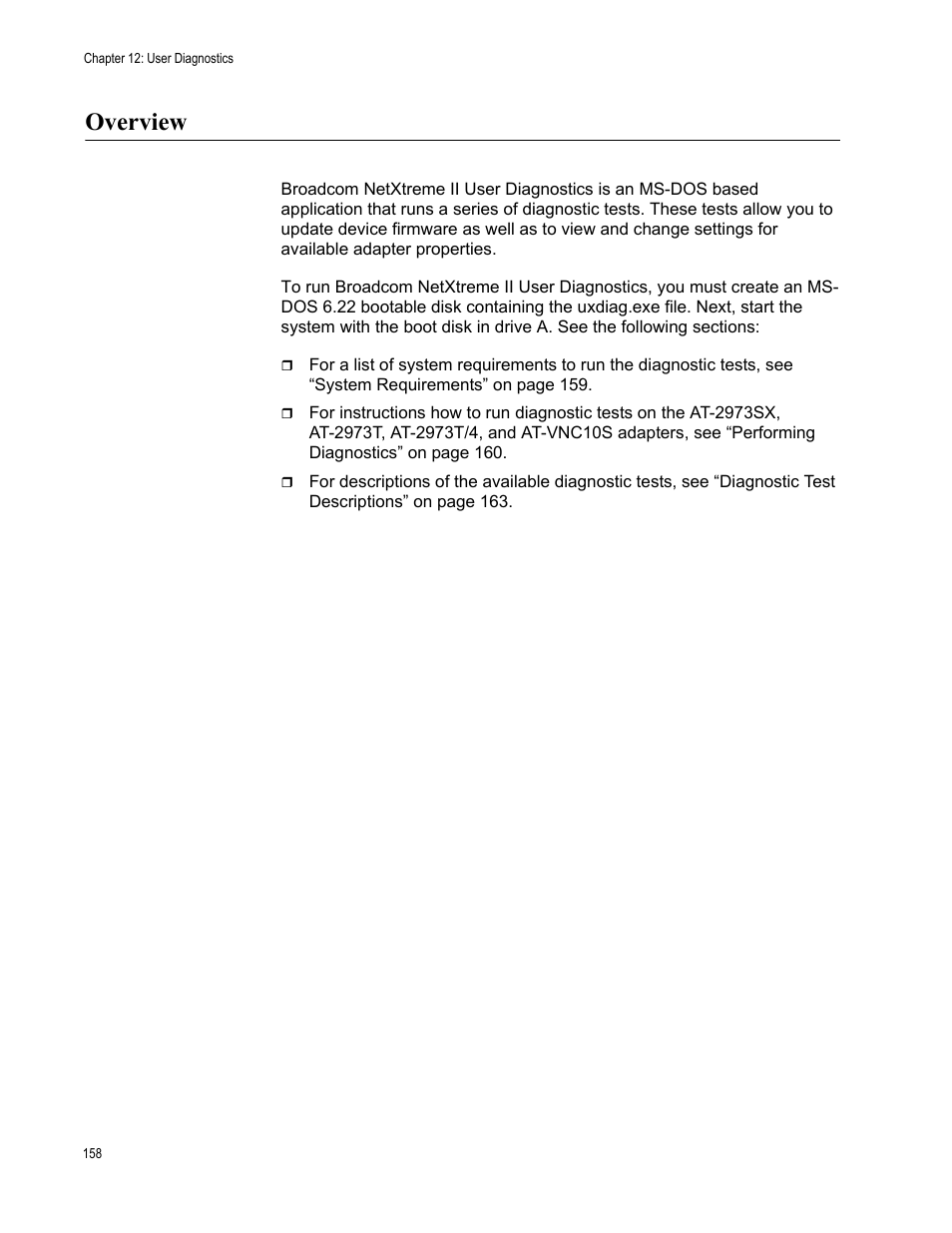 Overview | Allied Telesis NetExtreme II Adapters User Manual | Page 158 / 178