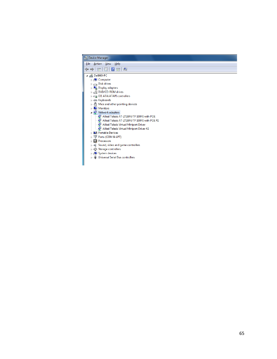 Allied Telesis AT-2716POE User Manual | Page 65 / 91