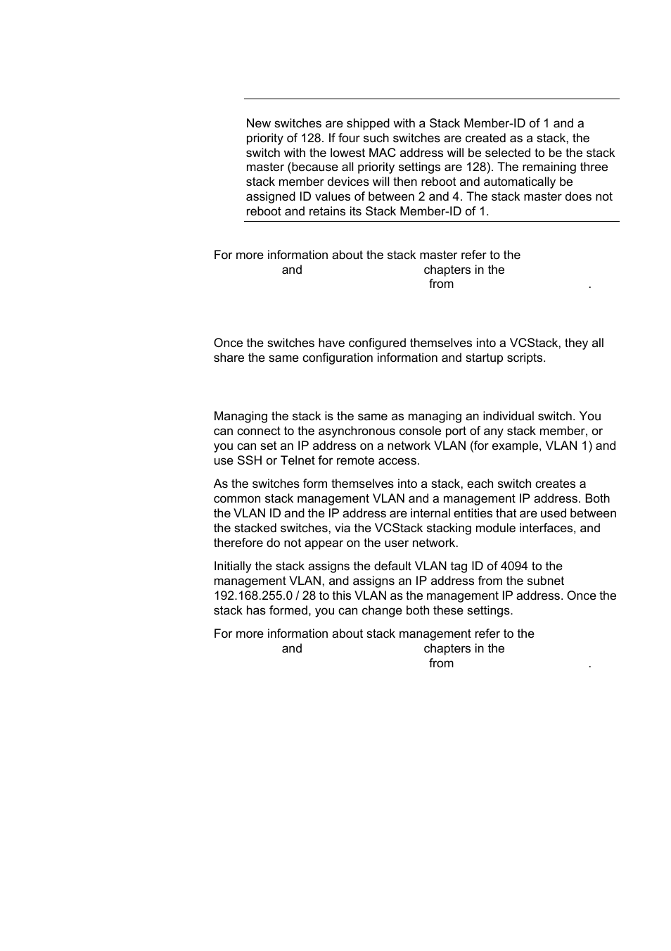 Allied Telesis x610 Series Layer 3 User Manual | Page 63 / 120