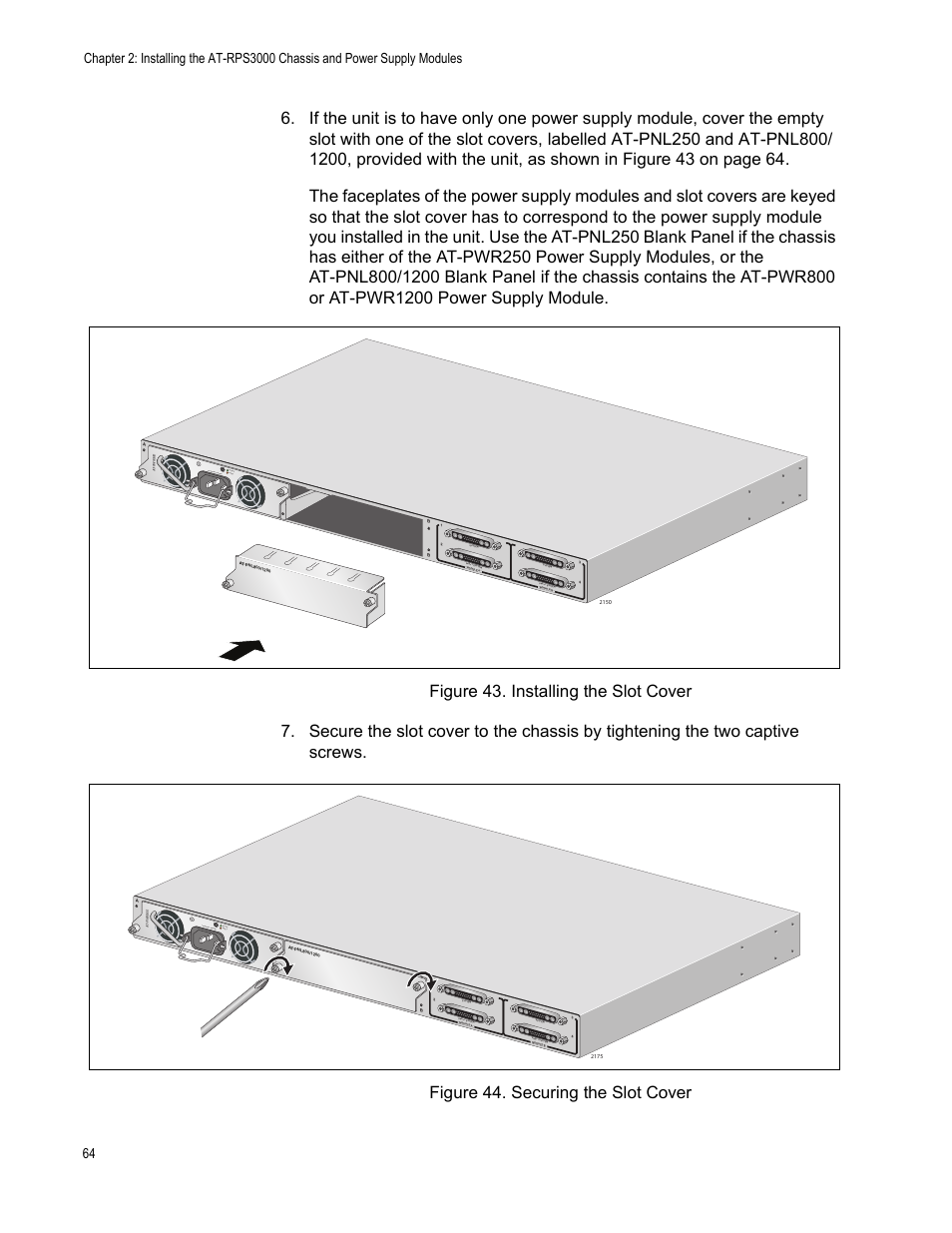 Dc o ut faul t | Allied Telesis AT-RPS3000 User Manual | Page 64 / 92