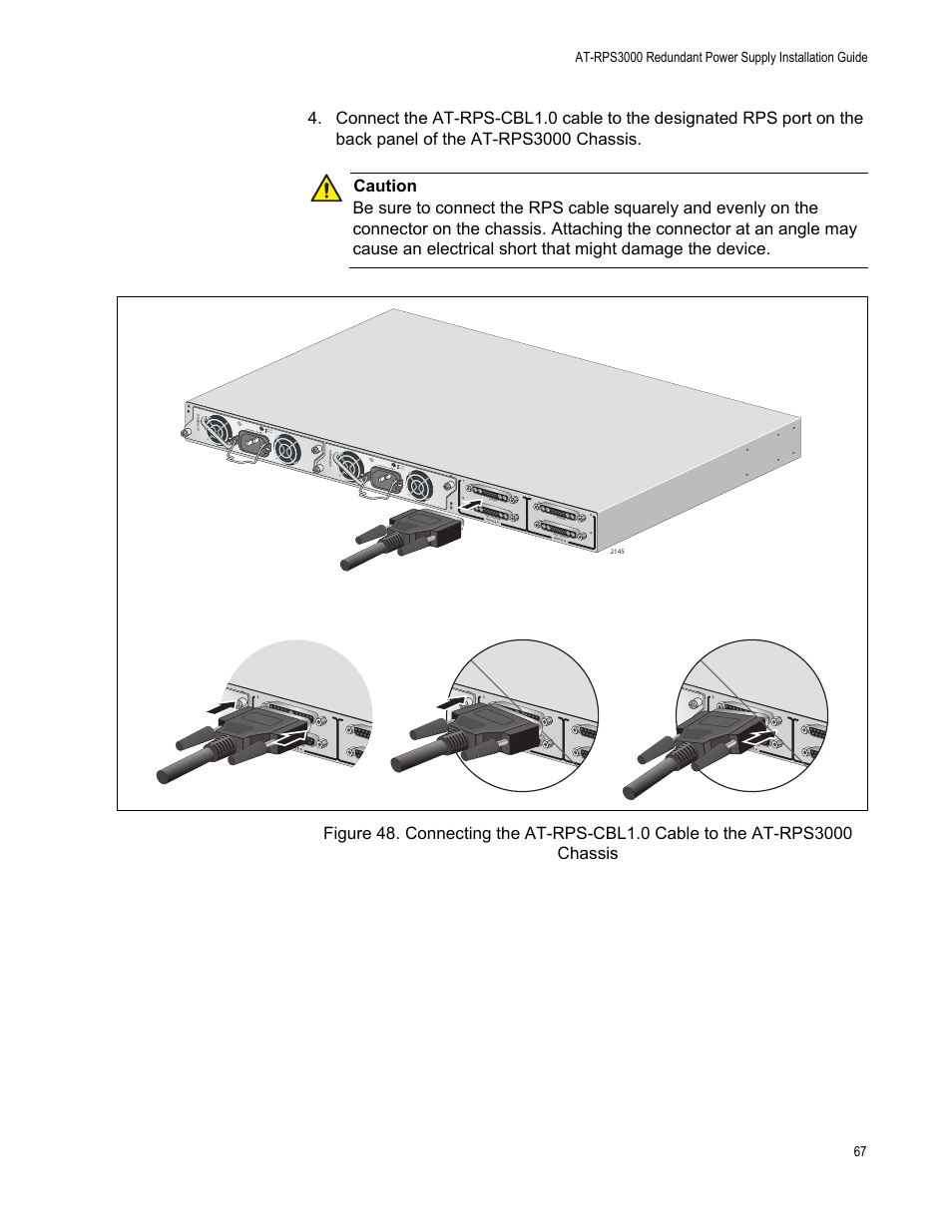 System poe+ / system poe+ / system system, Dc o ut fau lt | Allied Telesis AT-RPS3000 User Manual | Page 67 / 92