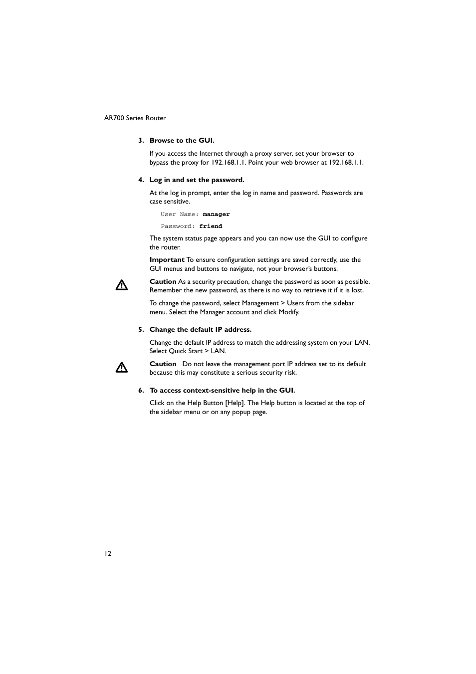 Allied Telesis AR700 Series Router User Manual | Page 13 / 38