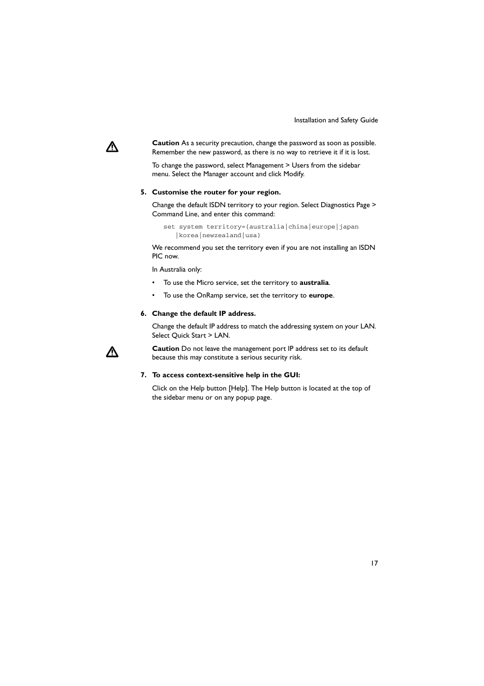 Allied Telesis AR750S-DP Secure VPN Router User Manual | Page 18 / 50