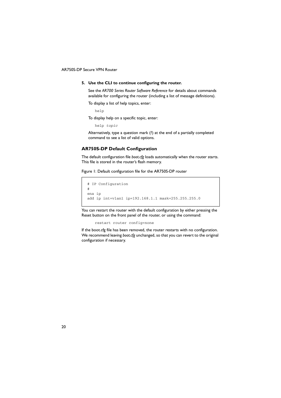 Ar750s-dp | Allied Telesis AR750S-DP Secure VPN Router User Manual | Page 21 / 50