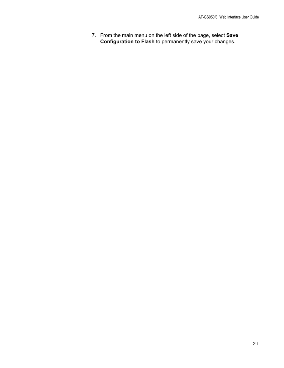 Allied Telesis AT-GS950/8 User Manual | Page 211 / 364