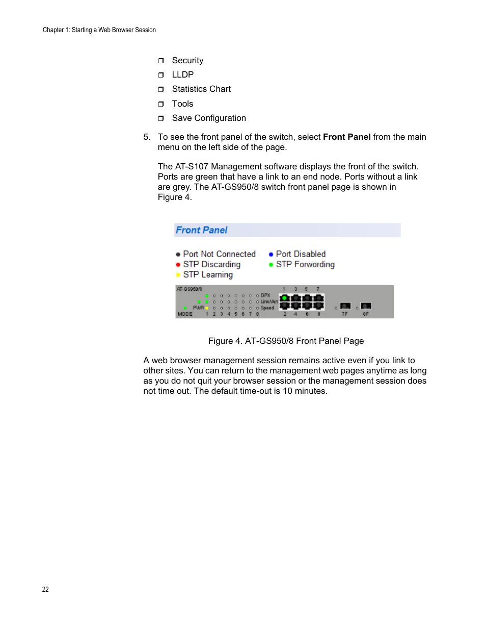 Allied Telesis AT-GS950/8 User Manual | Page 22 / 364