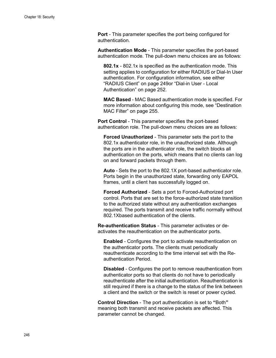 Allied Telesis AT-GS950/8 User Manual | Page 246 / 364