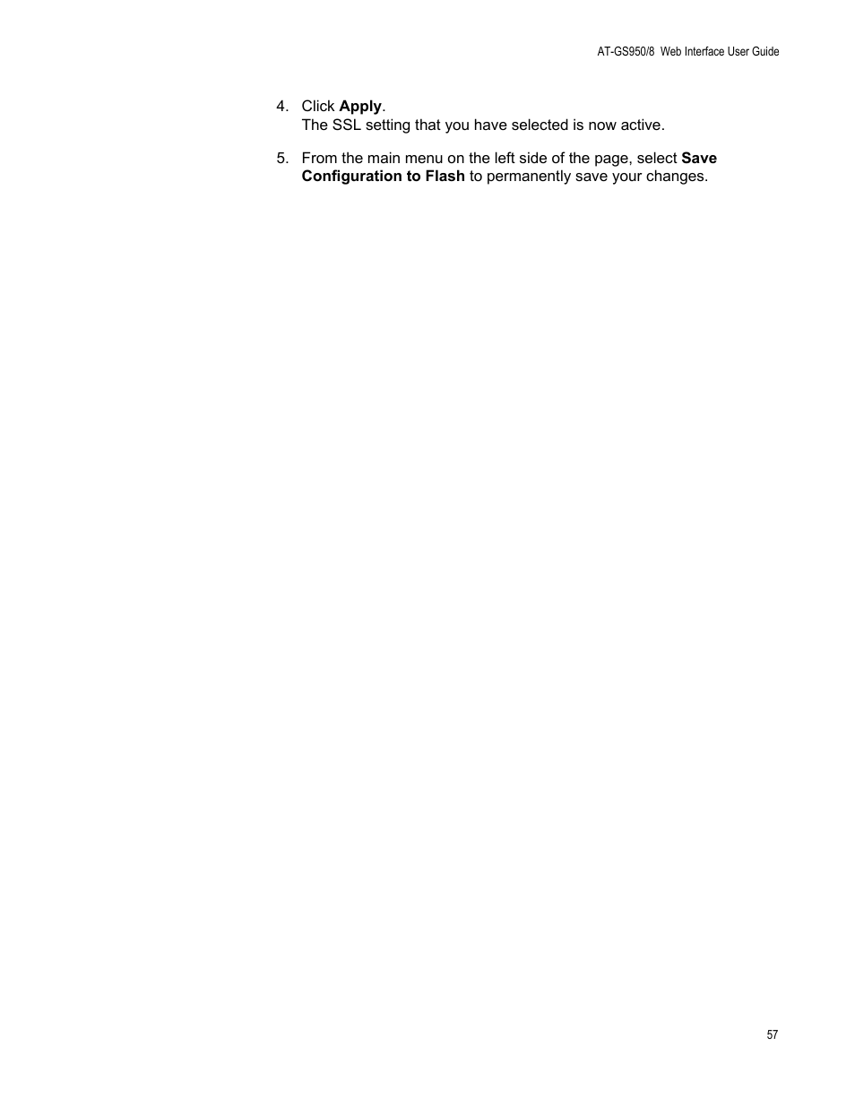 Allied Telesis AT-GS950/8 User Manual | Page 57 / 364