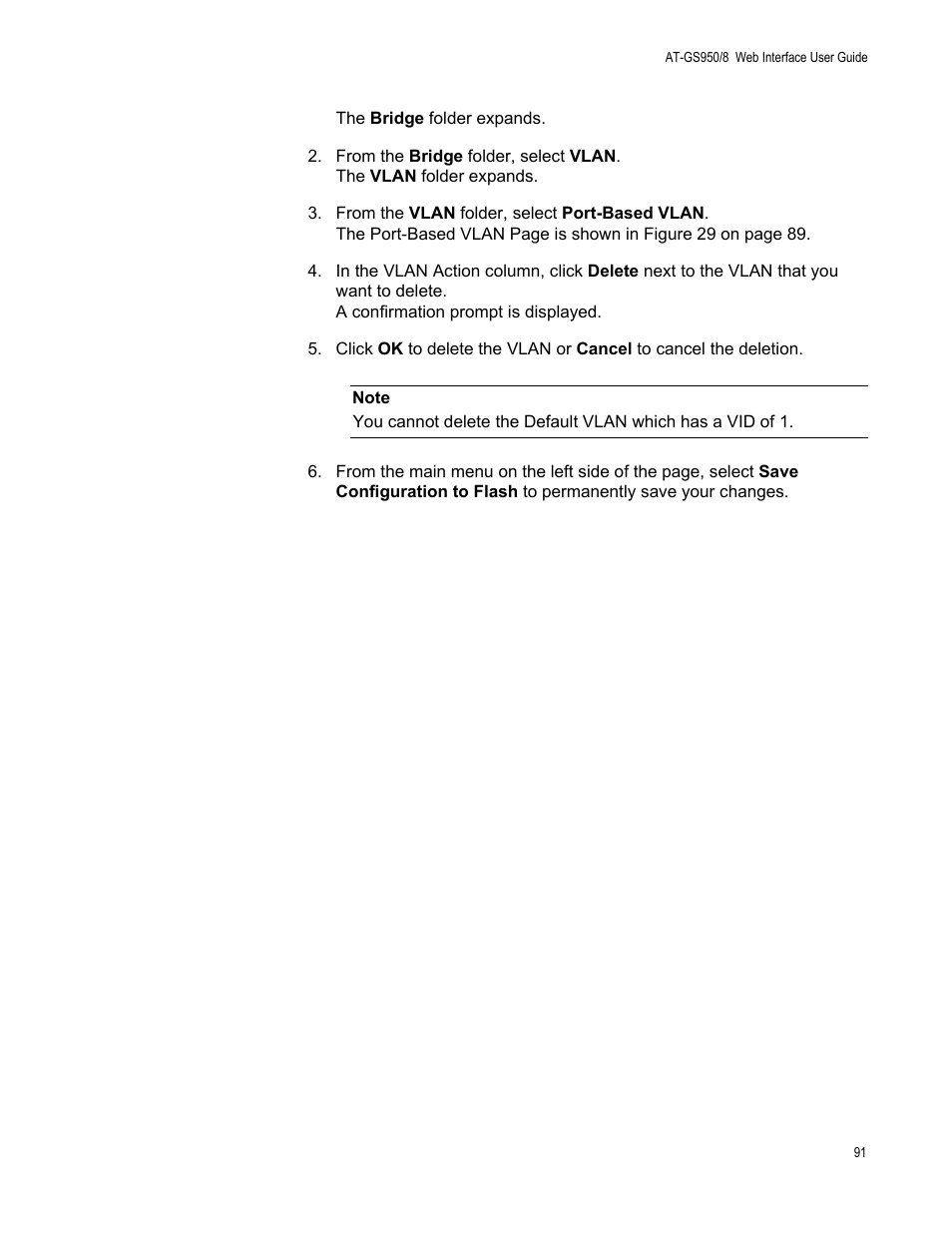 Allied Telesis AT-GS950/8 User Manual | Page 91 / 364