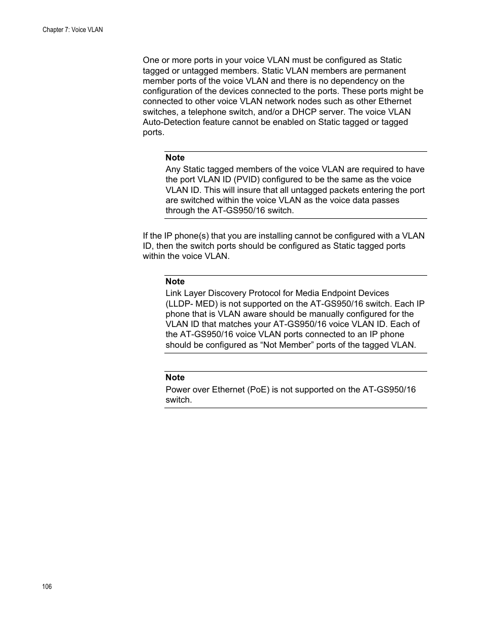 Allied Telesis AT-GS950/16 User Manual | Page 106 / 364