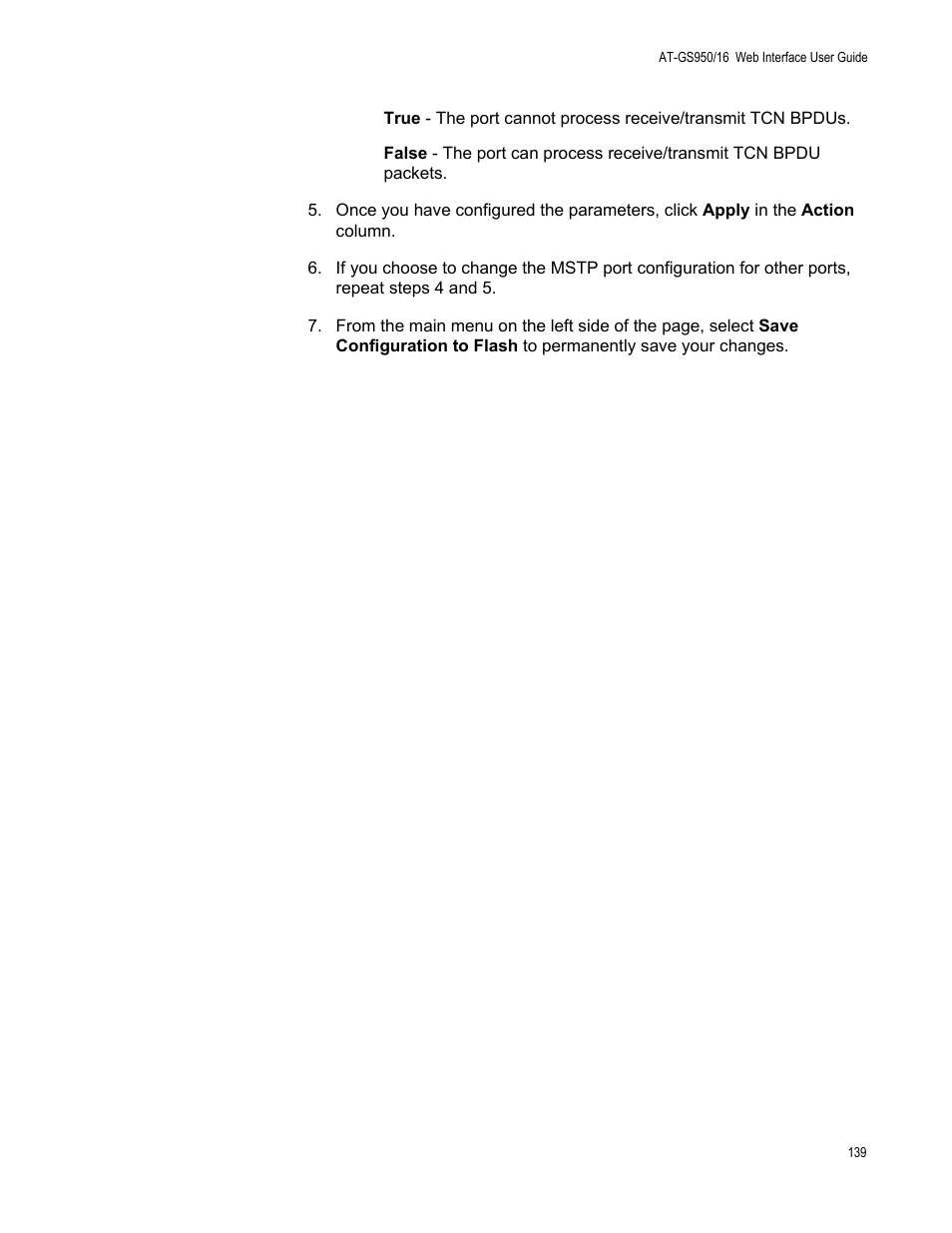 Allied Telesis AT-GS950/16 User Manual | Page 139 / 364