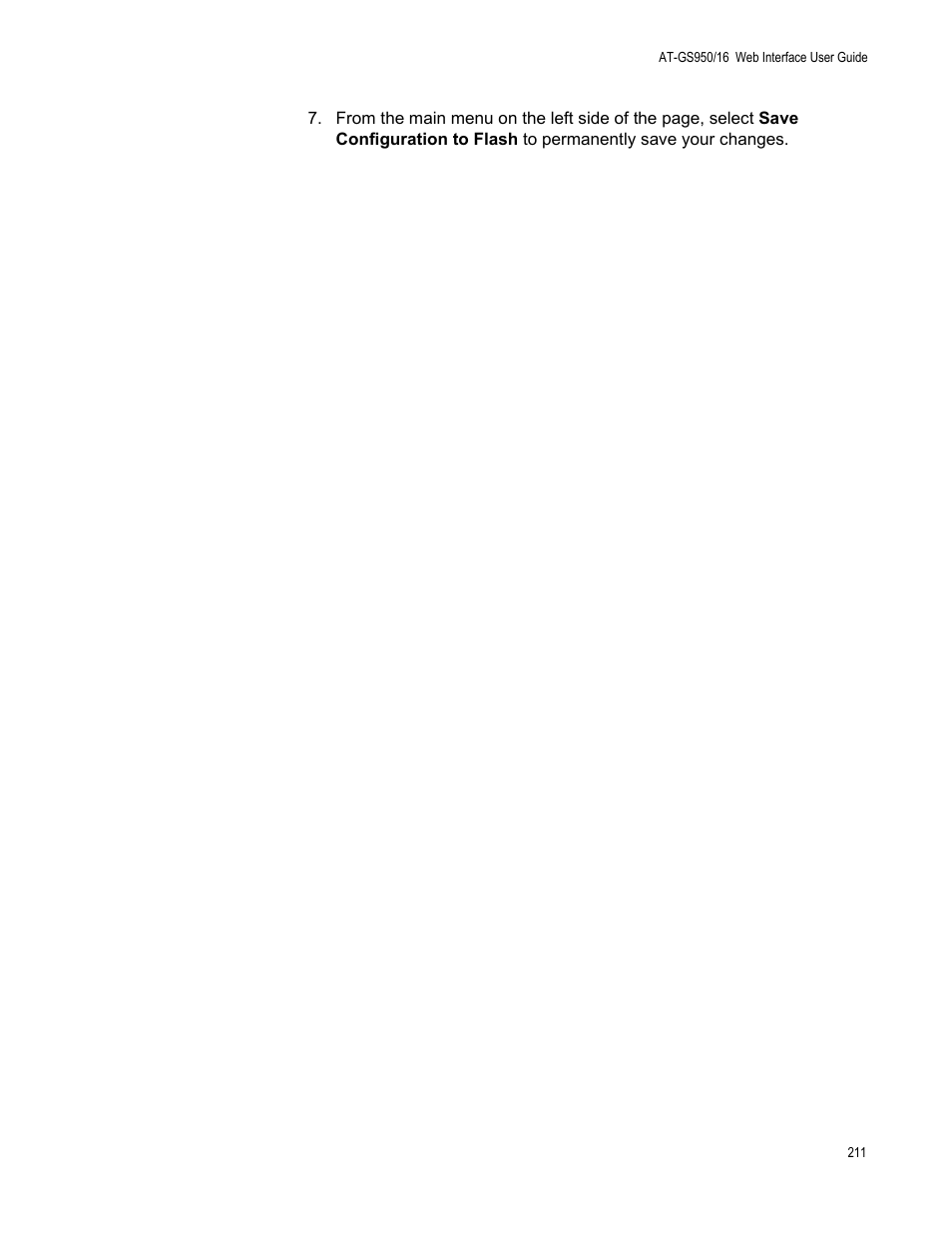 Allied Telesis AT-GS950/16 User Manual | Page 211 / 364