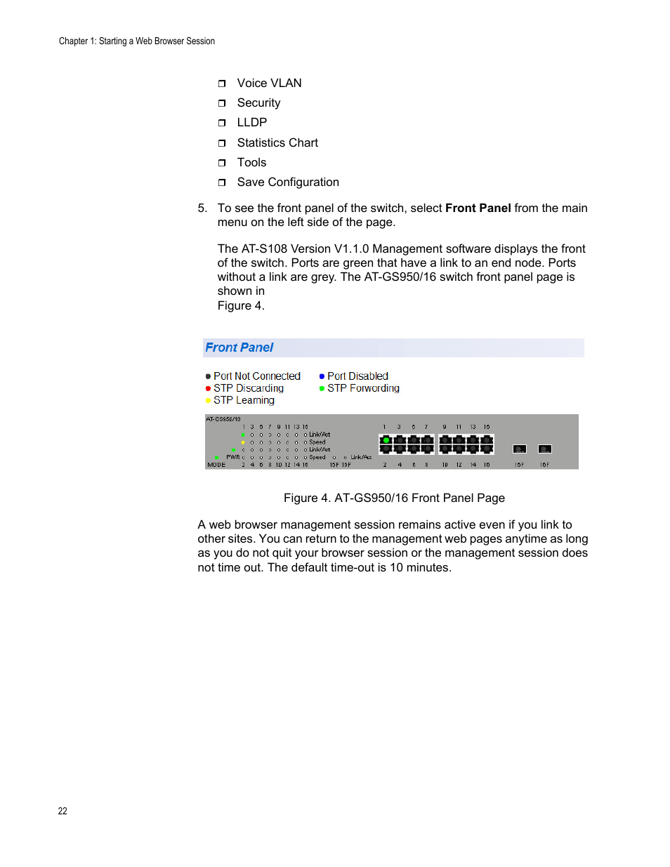 Allied Telesis AT-GS950/16 User Manual | Page 22 / 364