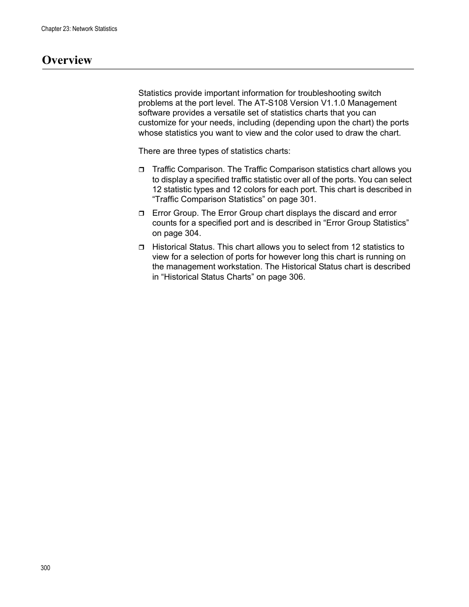 Overview | Allied Telesis AT-GS950/16 User Manual | Page 300 / 364