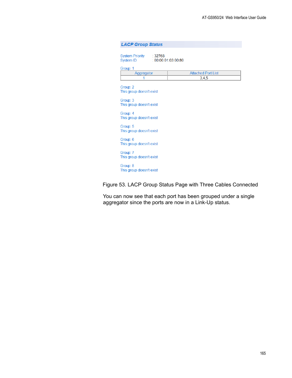 Allied Telesis AT-GS950/24 User Manual | Page 165 / 366