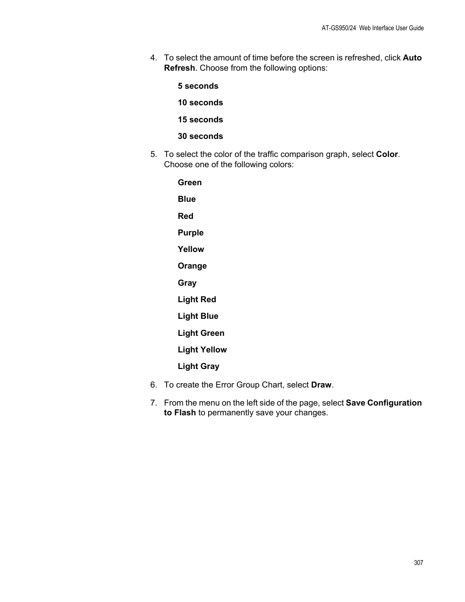 Allied Telesis AT-GS950/24 User Manual | Page 307 / 366