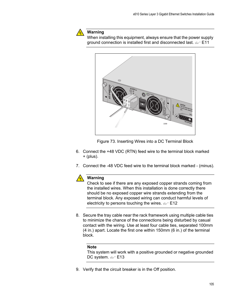 Allied Telesis x610 Series Layer 3 User Manual | Page 105 / 128