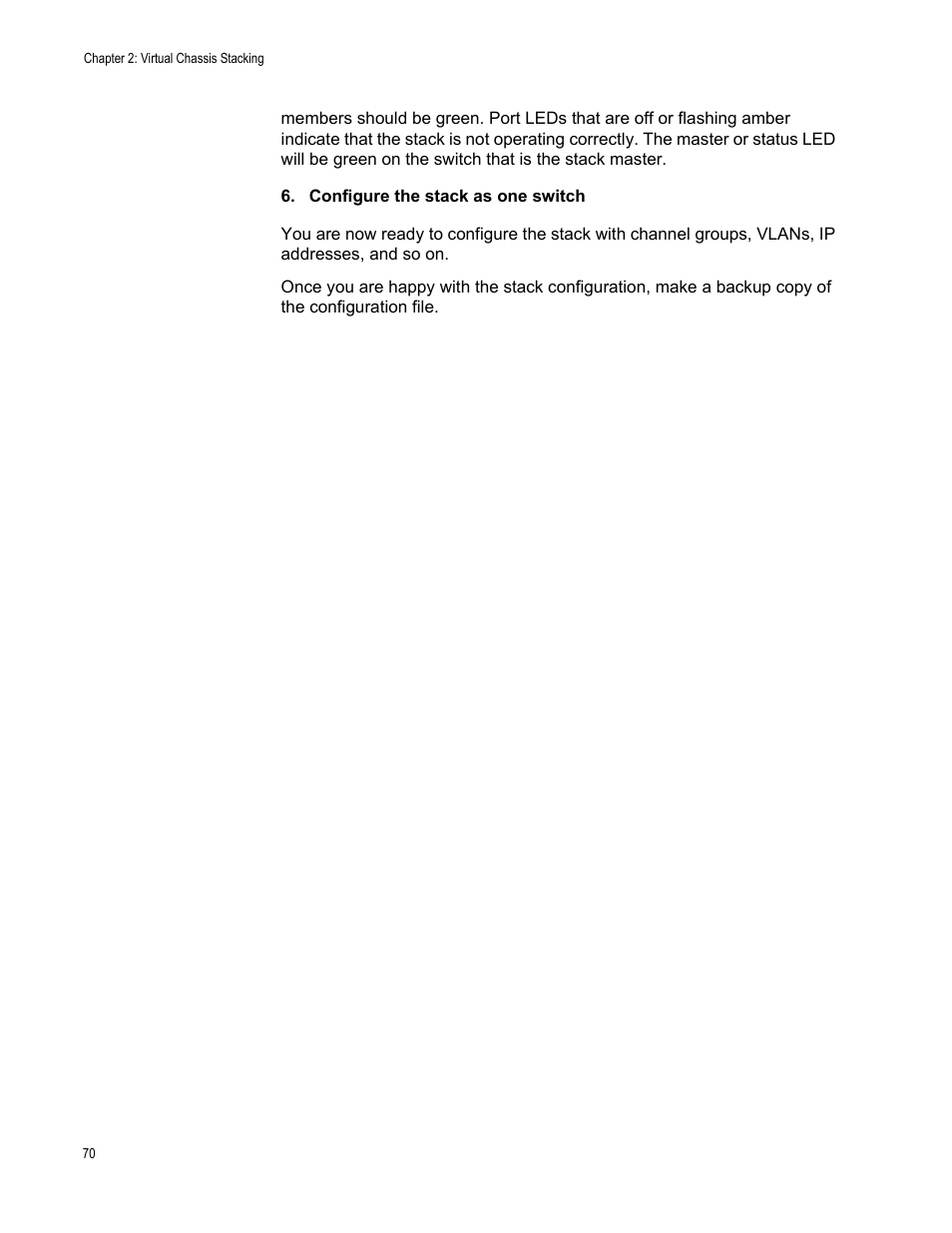 Allied Telesis x610 Series Layer 3 User Manual | Page 70 / 128