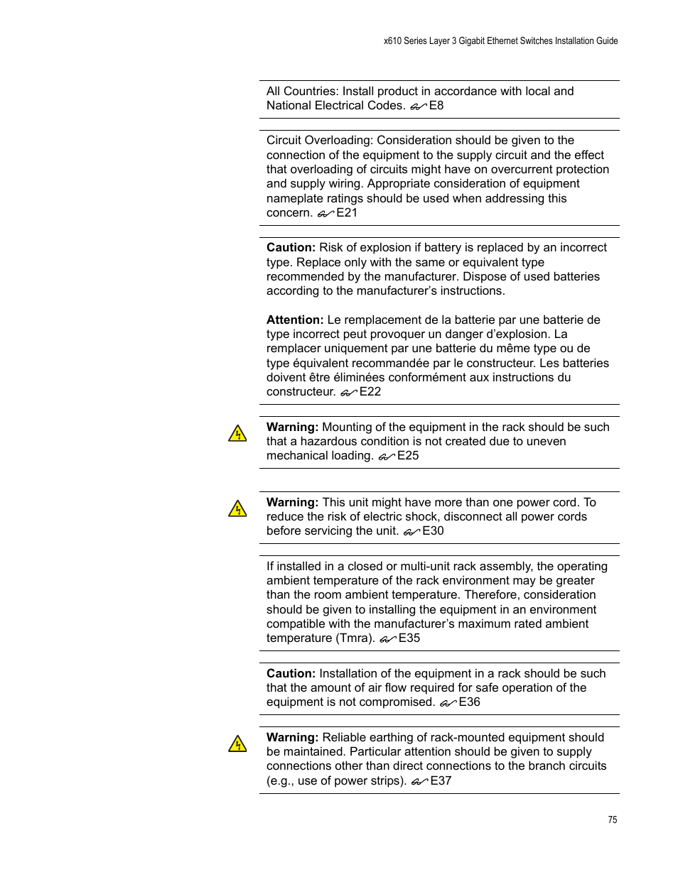 Allied Telesis x610 Series Layer 3 User Manual | Page 75 / 128