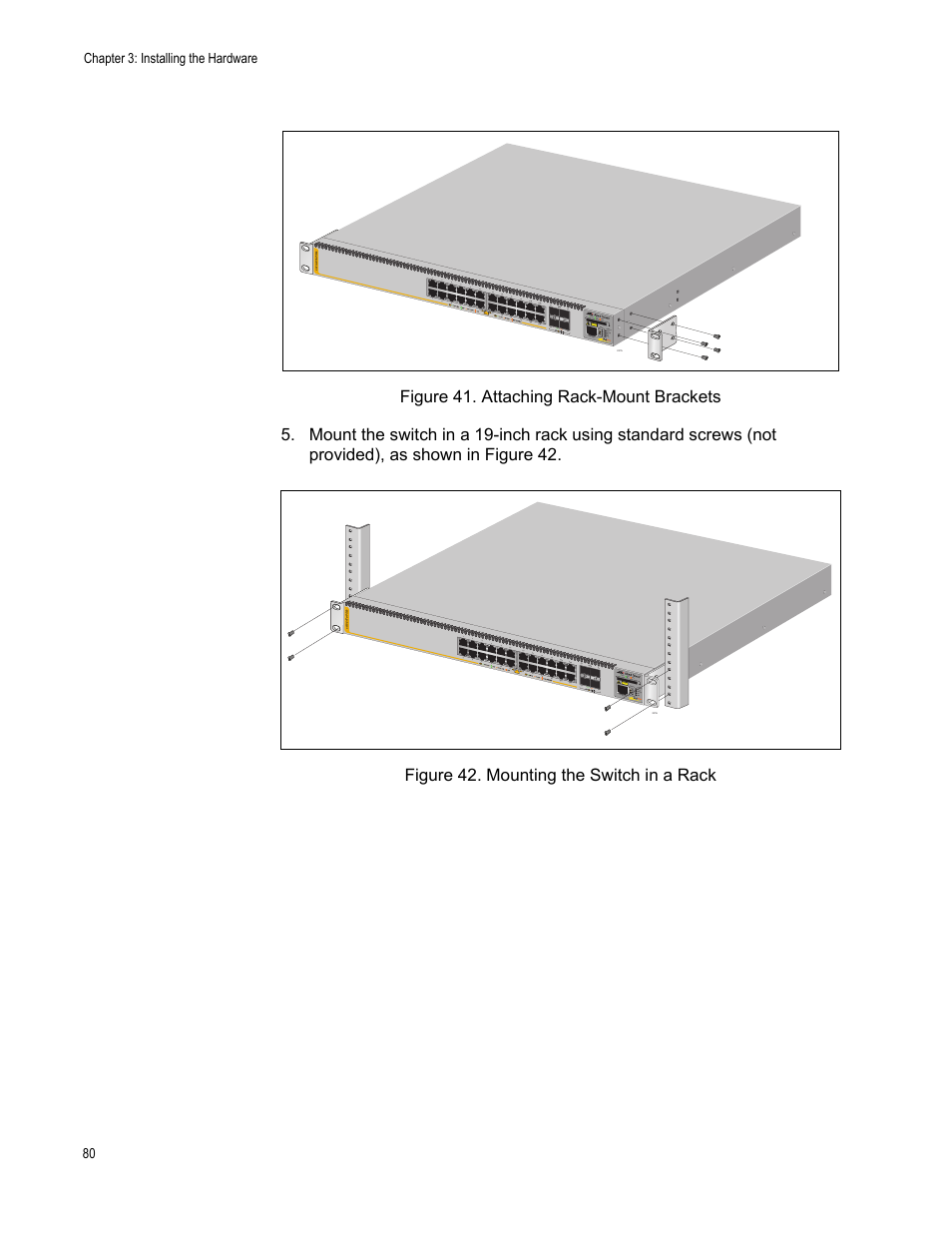 Allied Telesis x610 Series Layer 3 User Manual | Page 80 / 128