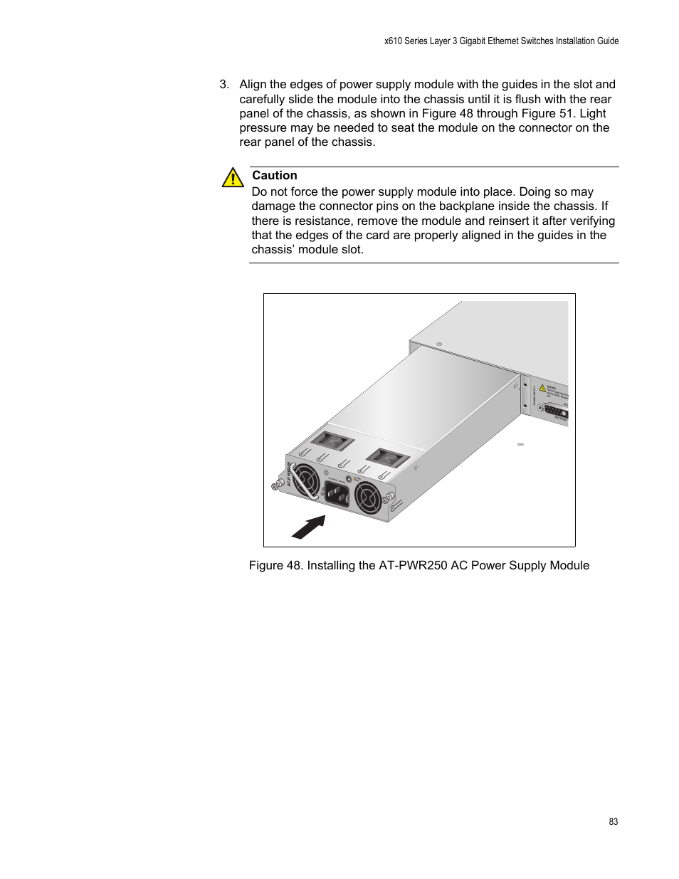 Allied Telesis x610 Series Layer 3 User Manual | Page 83 / 128