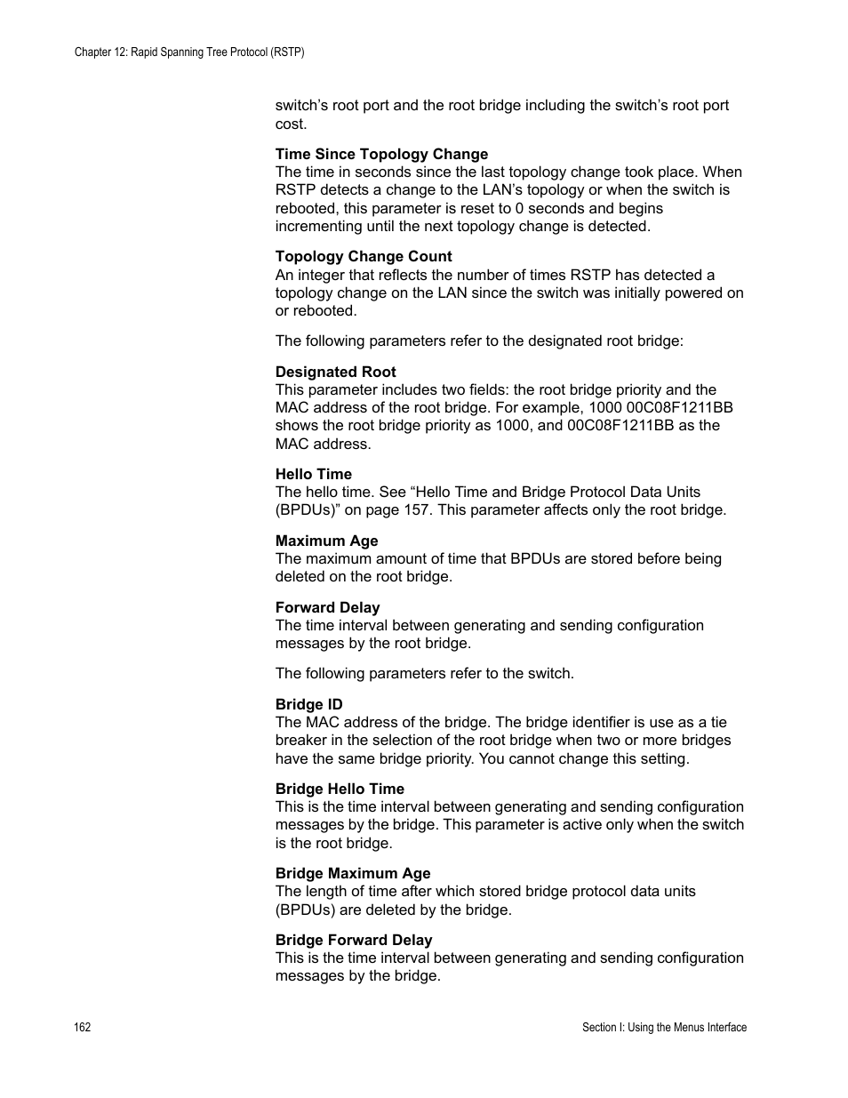 Allied Telesis AT 8000/8POE User Manual | Page 162 / 360