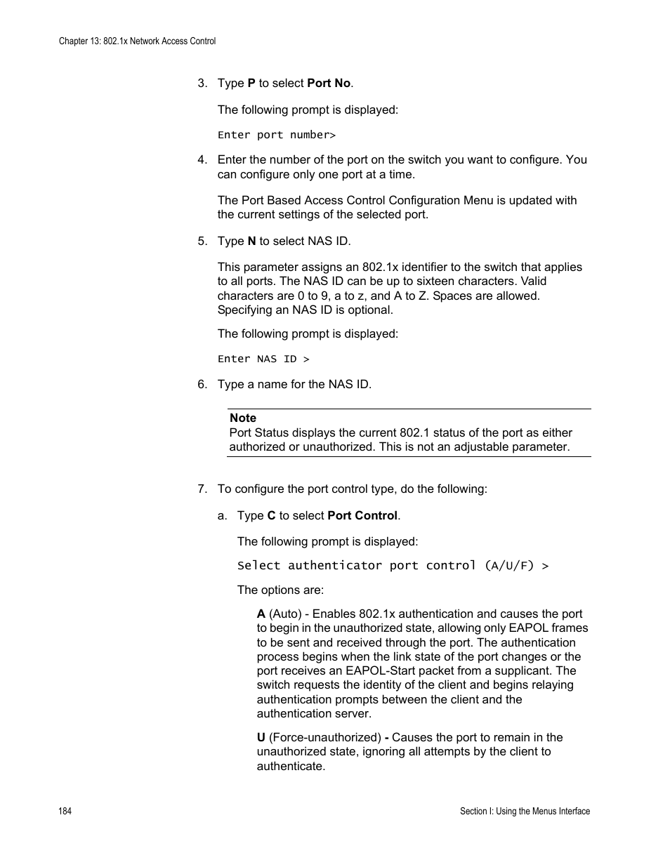 Allied Telesis AT 8000/8POE User Manual | Page 184 / 360