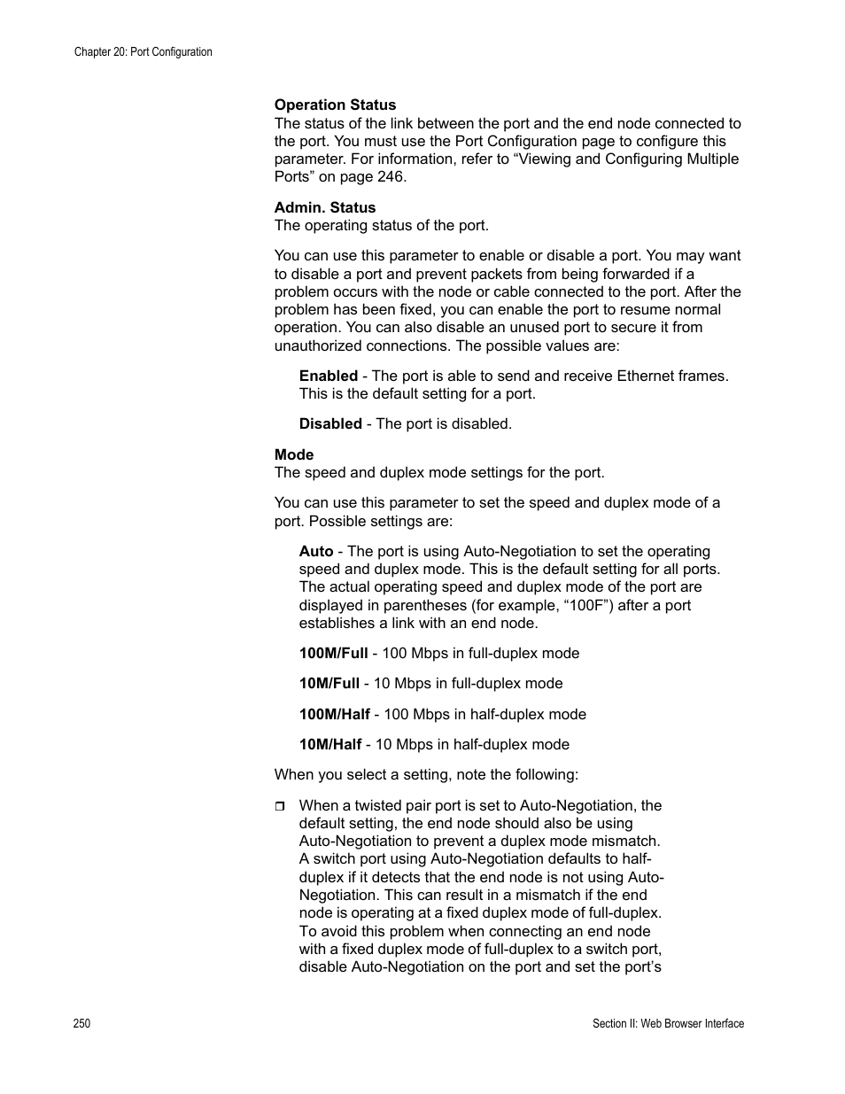 Allied Telesis AT 8000/8POE User Manual | Page 250 / 360