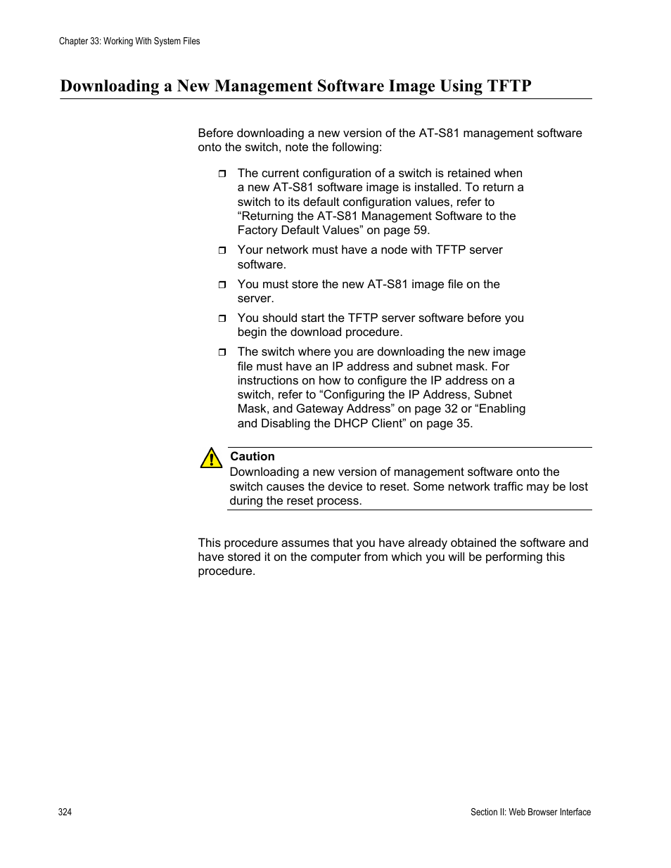 Allied Telesis AT 8000/8POE User Manual | Page 324 / 360