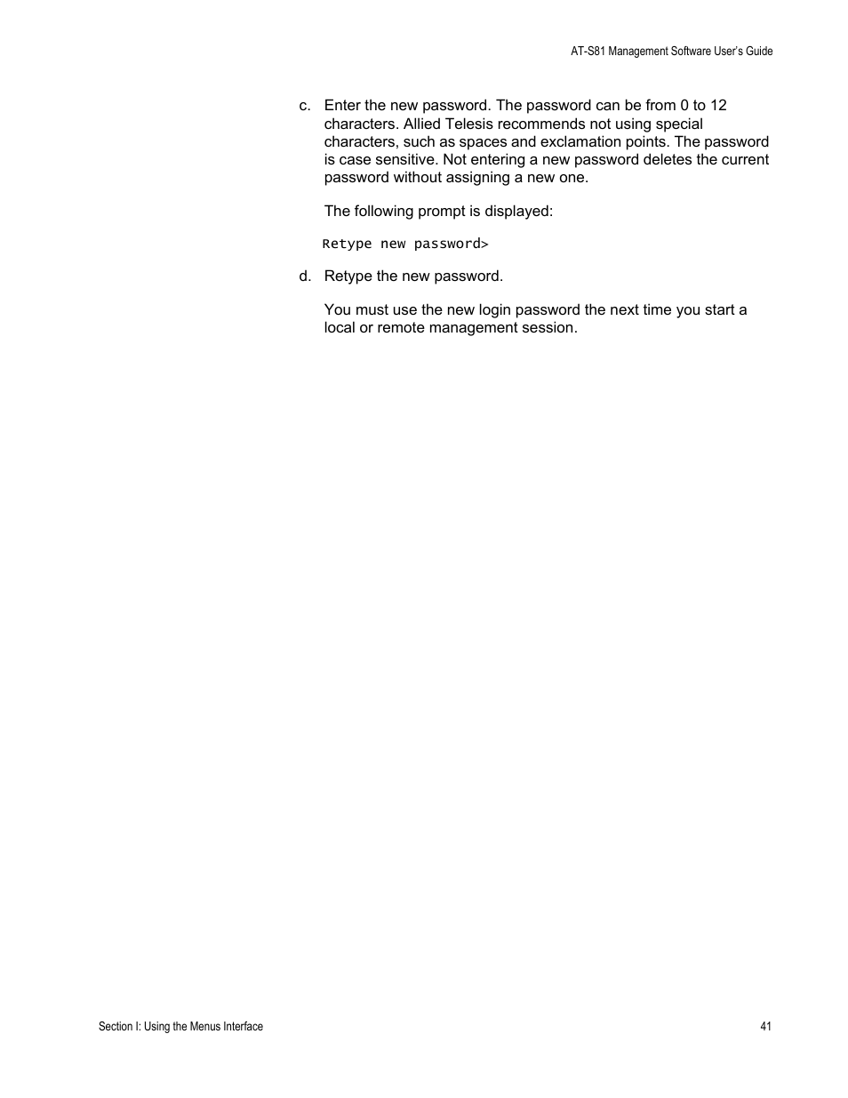 Allied Telesis AT 8000/8POE User Manual | Page 41 / 360
