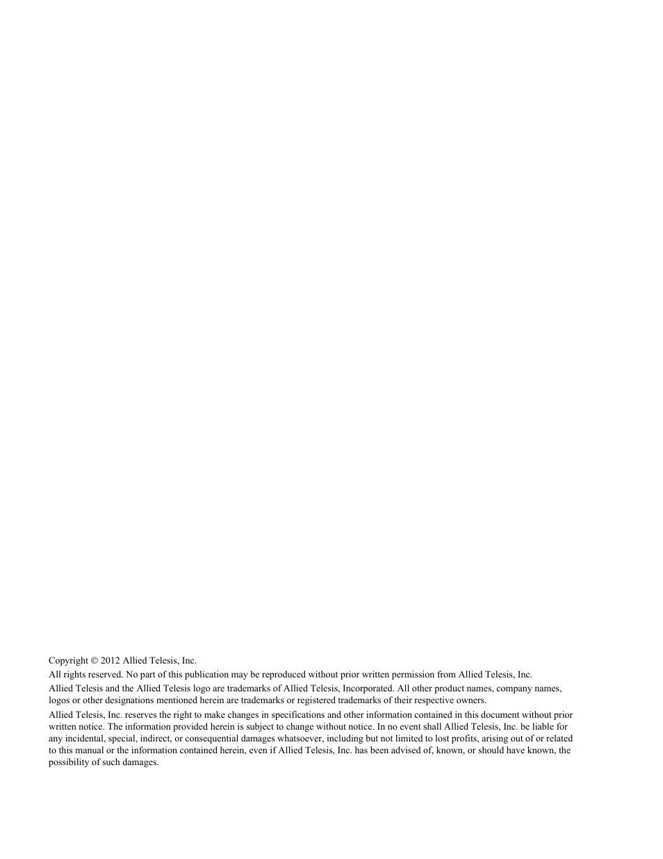 Allied Telesis AT-IFS802SP User Manual | Page 2 / 101