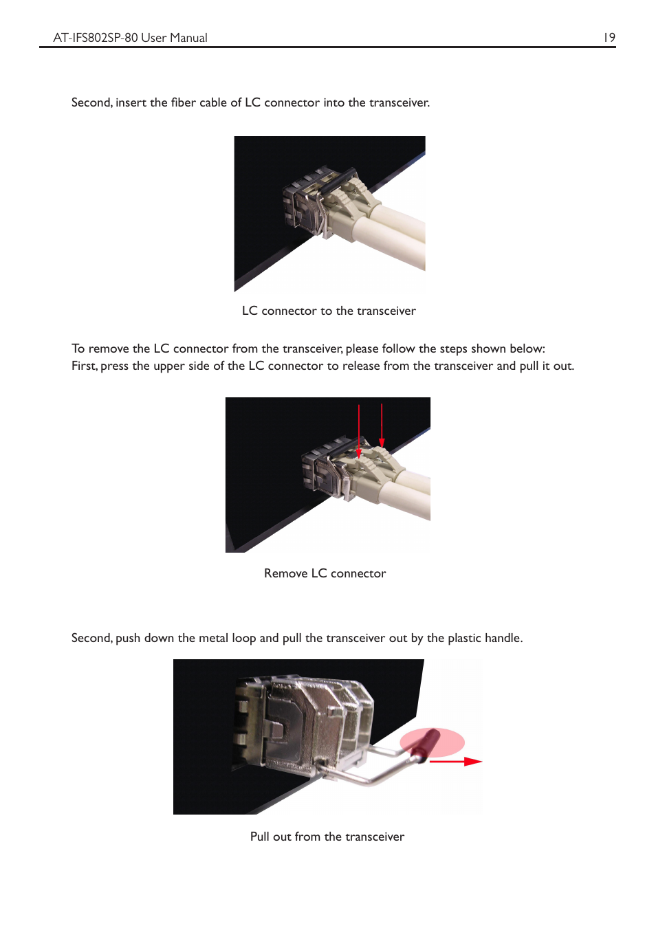 Allied Telesis AT-IFS802SP User Manual | Page 23 / 101