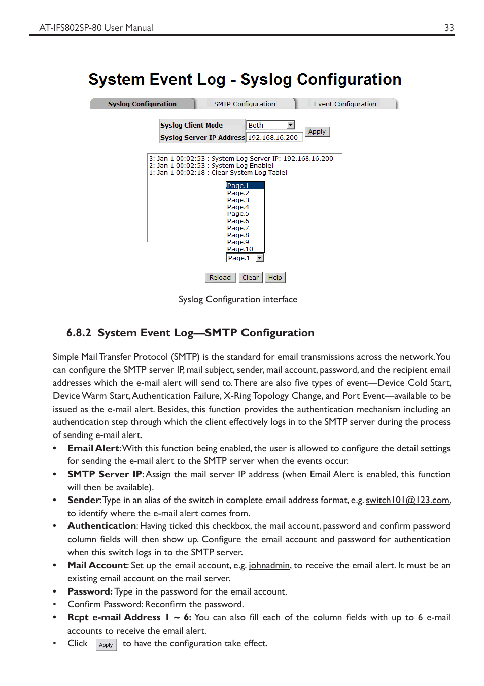 Allied Telesis AT-IFS802SP User Manual | Page 37 / 101
