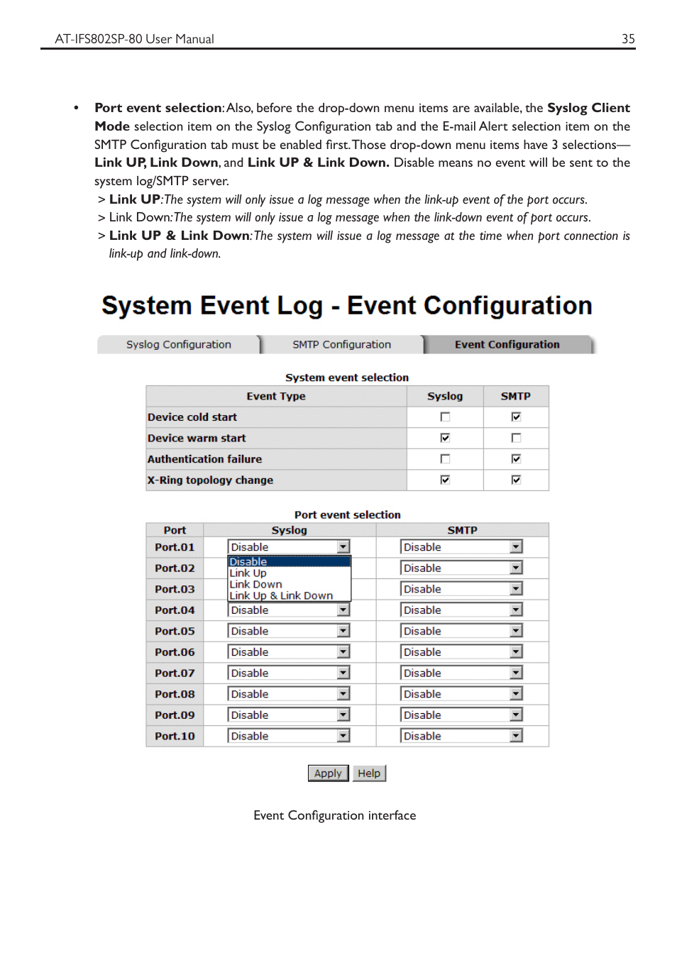 Allied Telesis AT-IFS802SP User Manual | Page 39 / 101