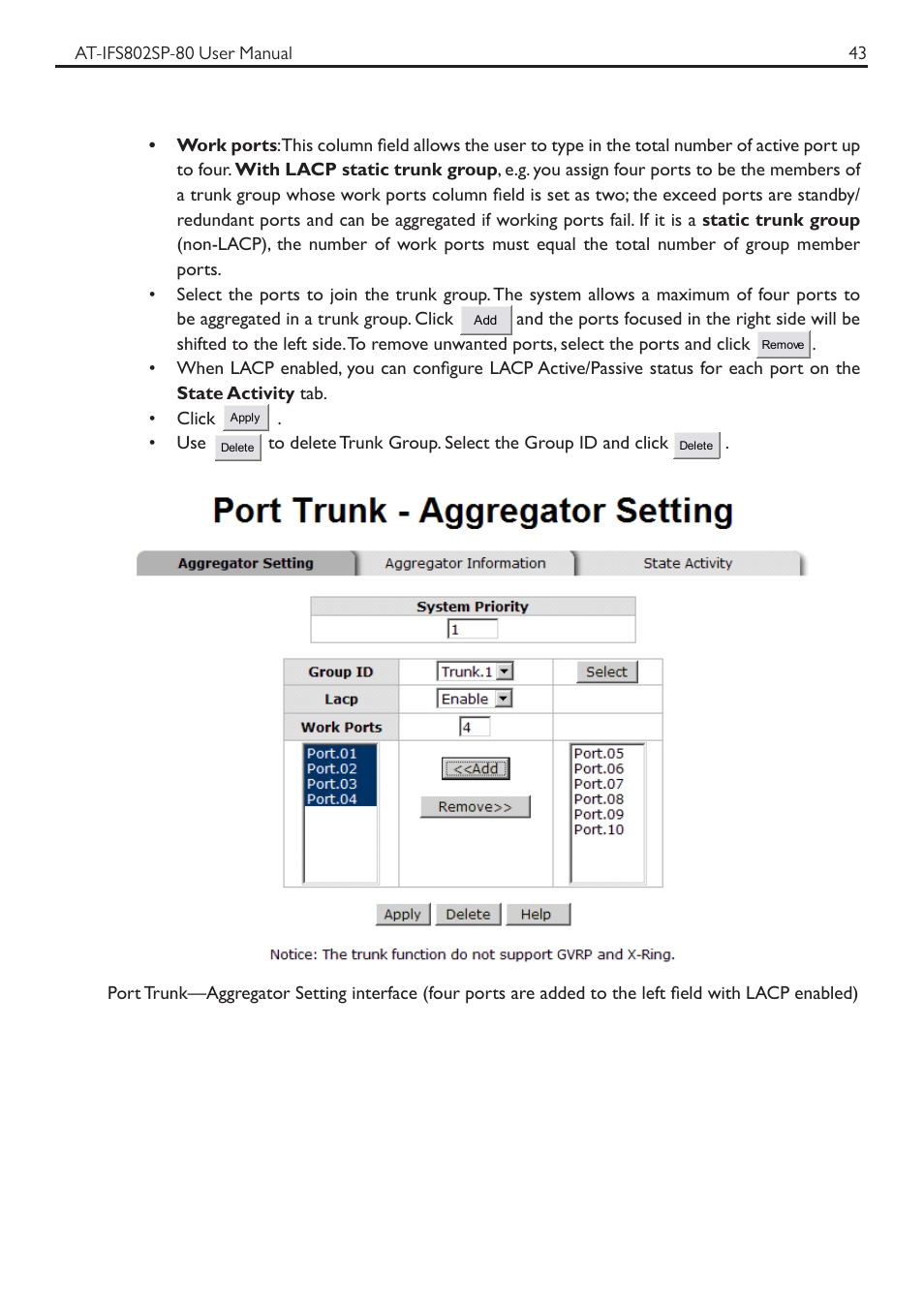 Allied Telesis AT-IFS802SP User Manual | Page 47 / 101