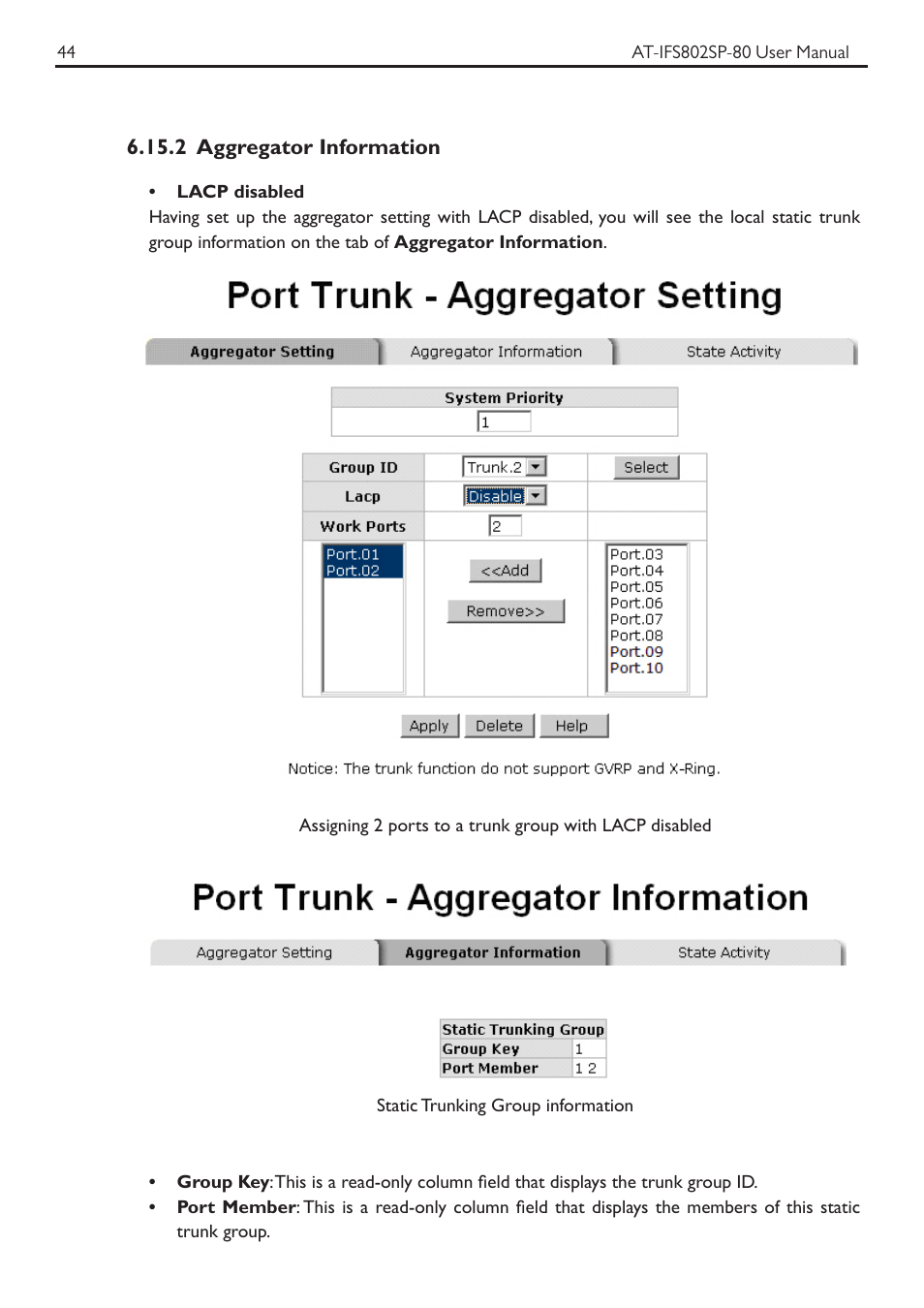 Allied Telesis AT-IFS802SP User Manual | Page 48 / 101