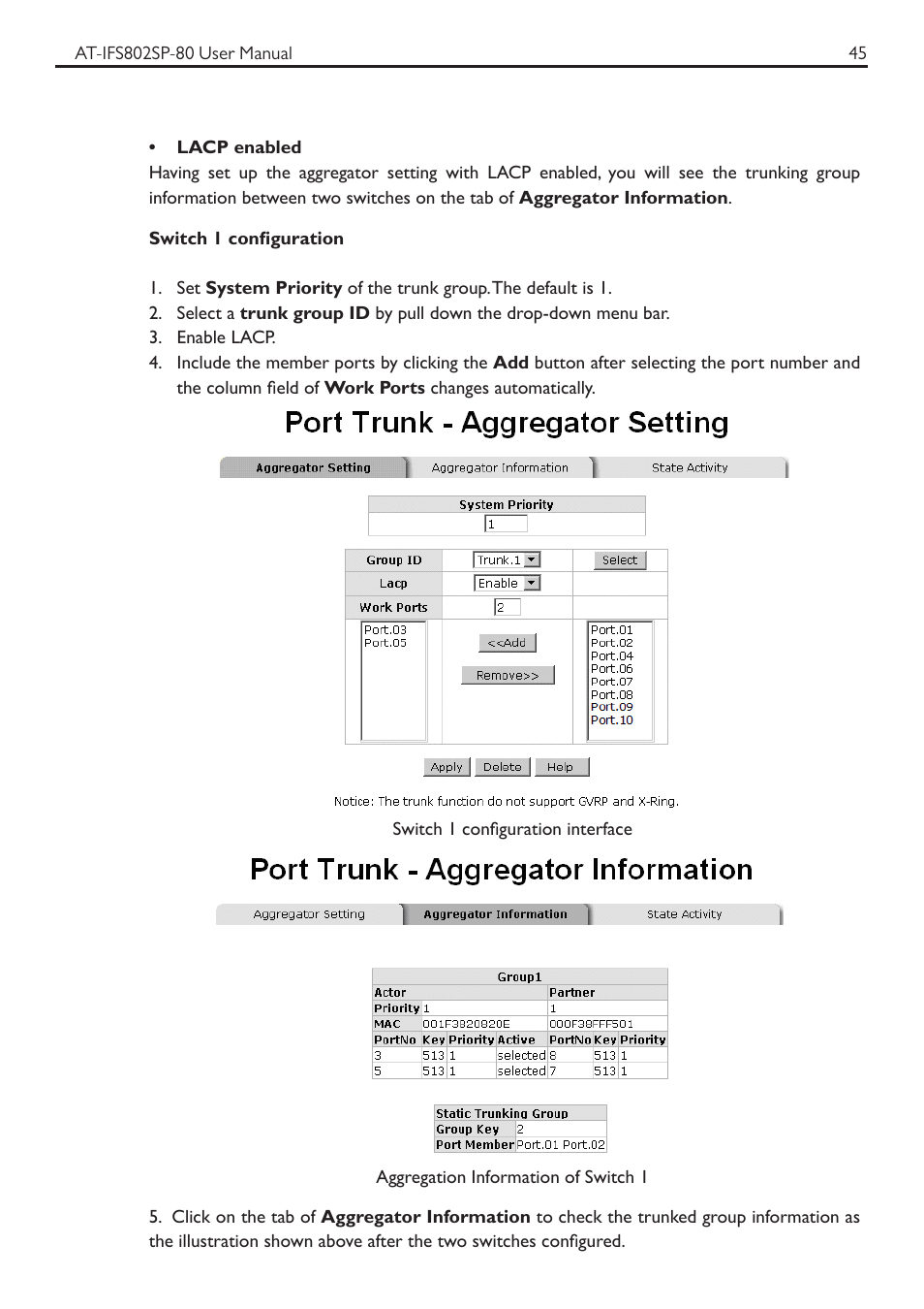 Allied Telesis AT-IFS802SP User Manual | Page 49 / 101