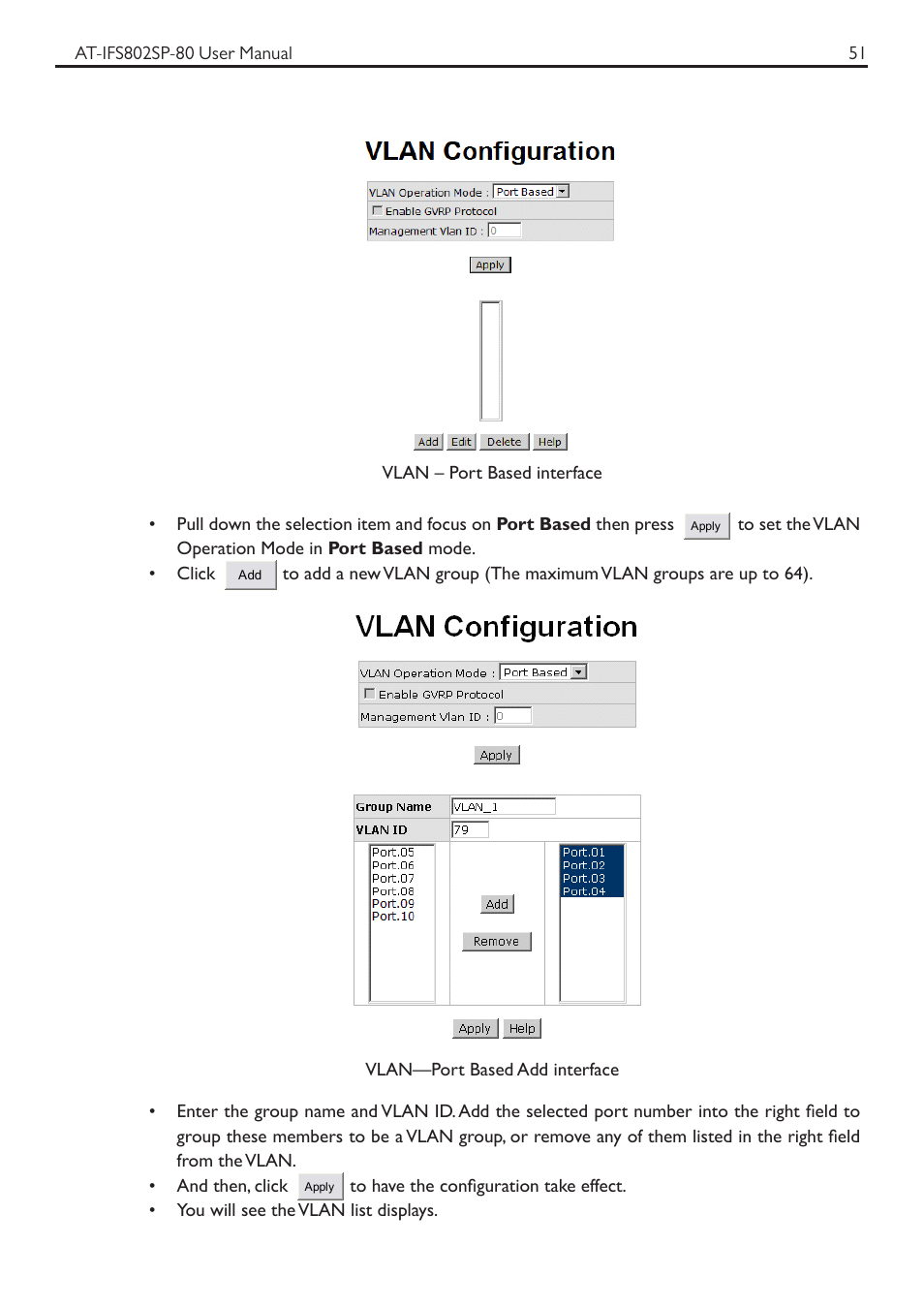 Allied Telesis AT-IFS802SP User Manual | Page 55 / 101