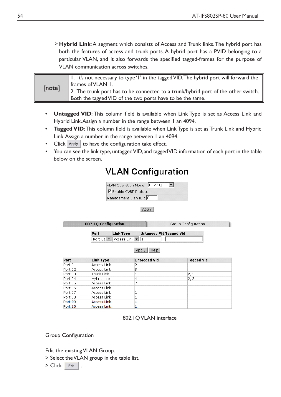 Allied Telesis AT-IFS802SP User Manual | Page 58 / 101