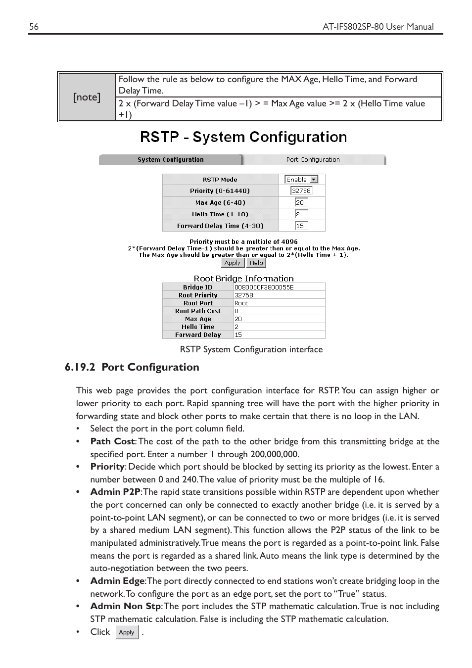 Allied Telesis AT-IFS802SP User Manual | Page 60 / 101