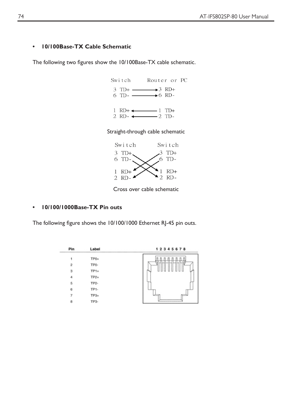 Allied Telesis AT-IFS802SP User Manual | Page 78 / 101
