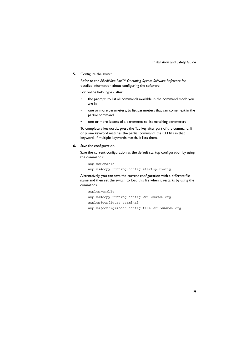 Allied Telesis x900 Series Switch and SwitchBlade x908 User Manual | Page 20 / 55