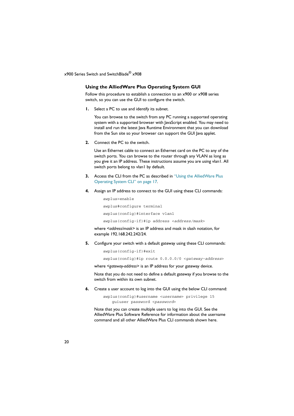 Allied Telesis x900 Series Switch and SwitchBlade x908 User Manual | Page 21 / 55