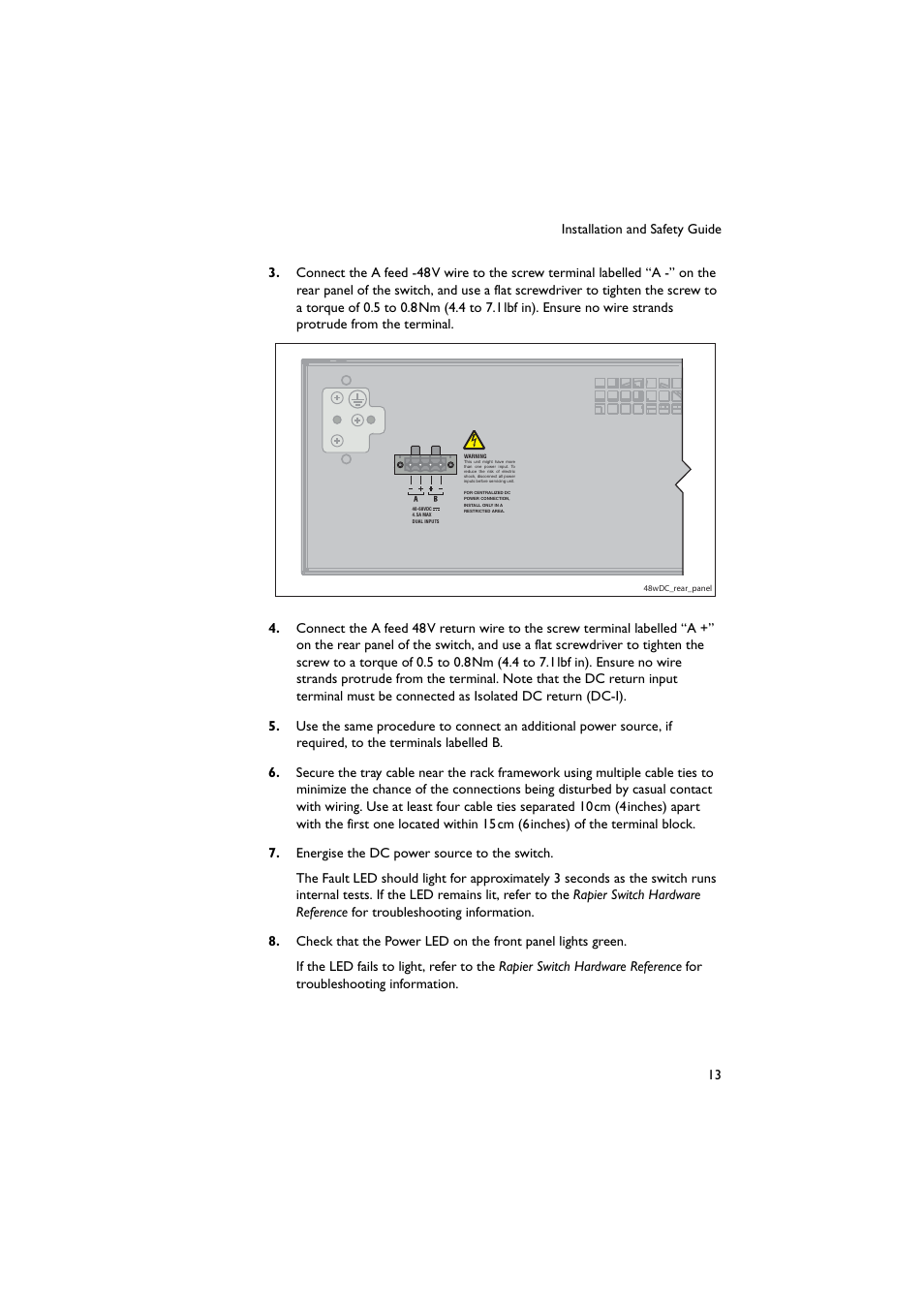 Allied Telesis Rapier 48w Switch User Manual | Page 14 / 46