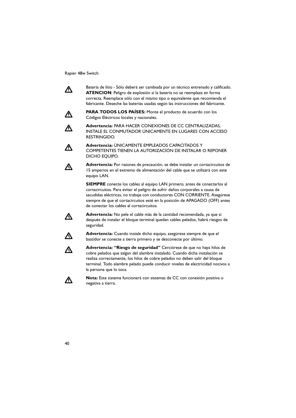 Allied Telesis Rapier 48w Switch User Manual | Page 41 / 46