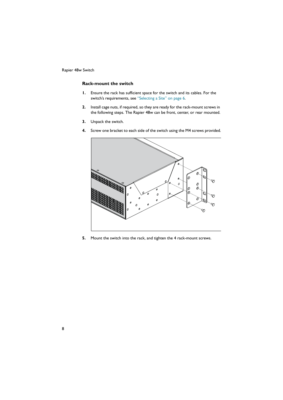 Allied Telesis Rapier 48w Switch User Manual | Page 9 / 46