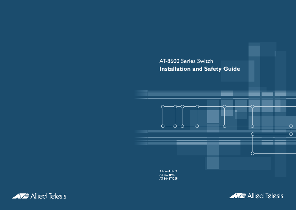 Allied Telesis AT-8600 Series Switch User Manual | 35 pages